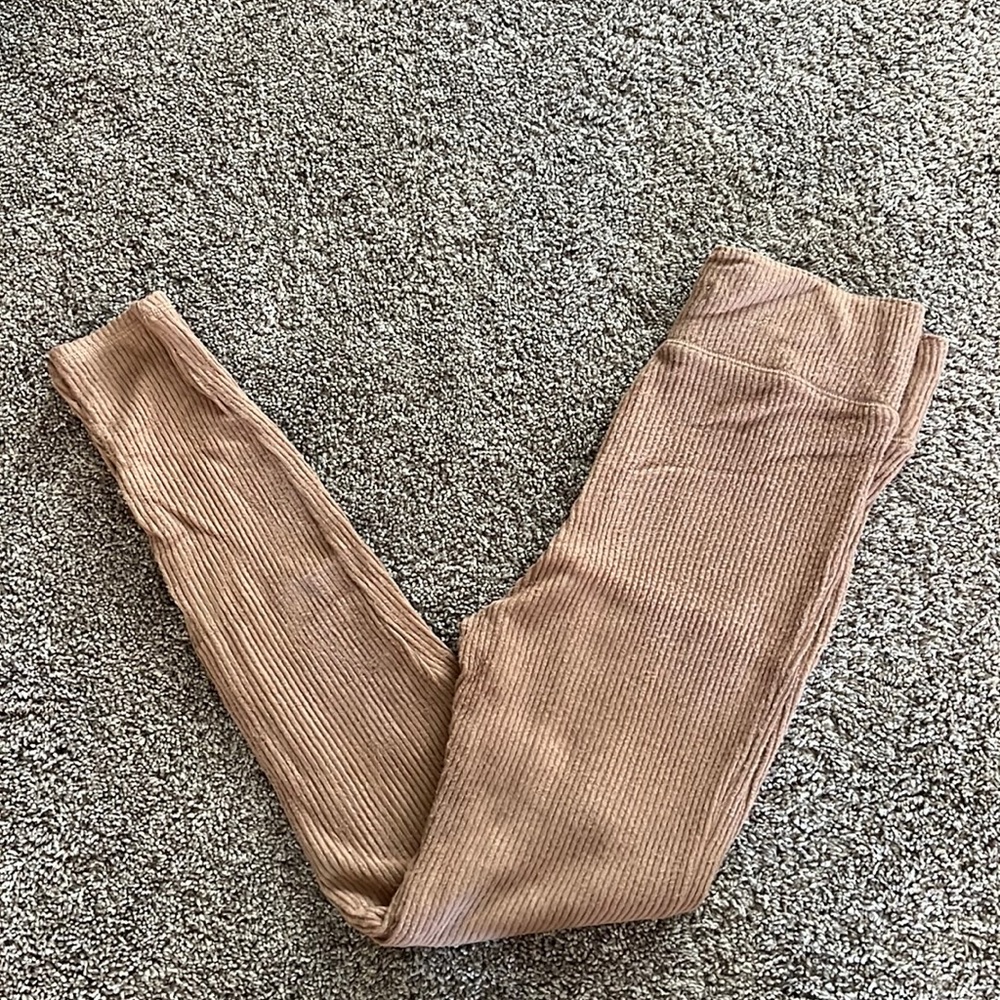 ABERCORMBIE & FITCH RIBBED LEGGINGS// Size M